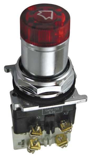 Selector Switch, Illum, 3 Pos, Knob, 30mm