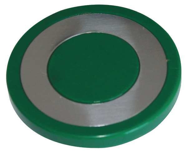 Mushroom Head, 30mm, Green, Plastic