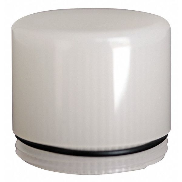 Push Button Cap, Illuminated, 30mm, White
