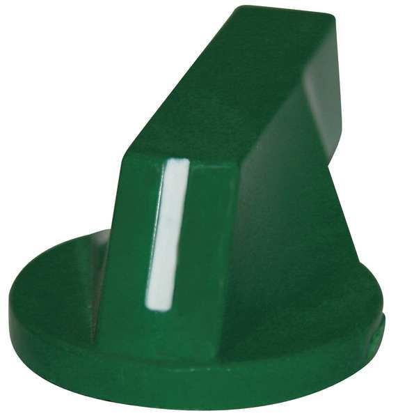 Cutler-Hammer Switch Knob, Extended Lever, Green, 30mm