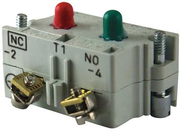 Cutler-Hammer Contact Block, 1NO/1NC, 30mm