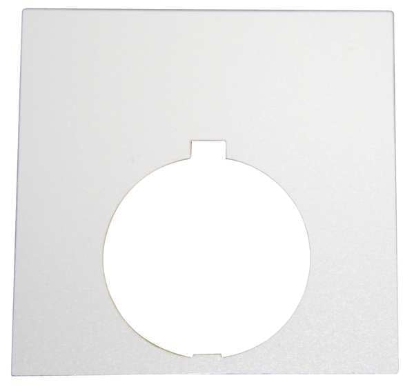 Blank Legend Plate, Black/White or Silver