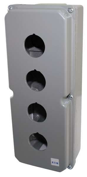 Pushbutton Enclosure, 9.63 in. H, Al