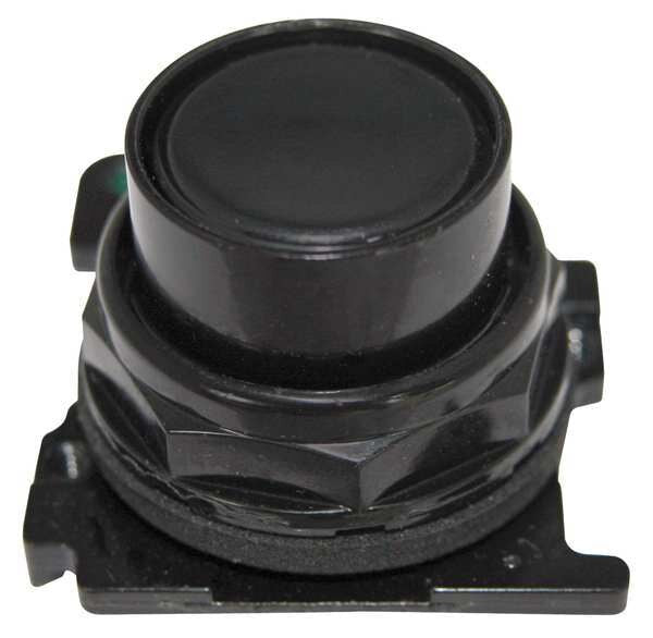 Non-Illum Push Button Operator, Black