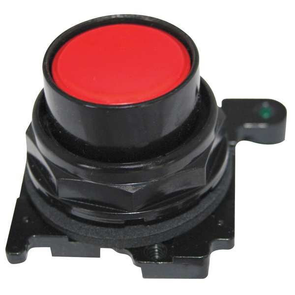 Non-Illum Push Button Operator, 30mm, Red