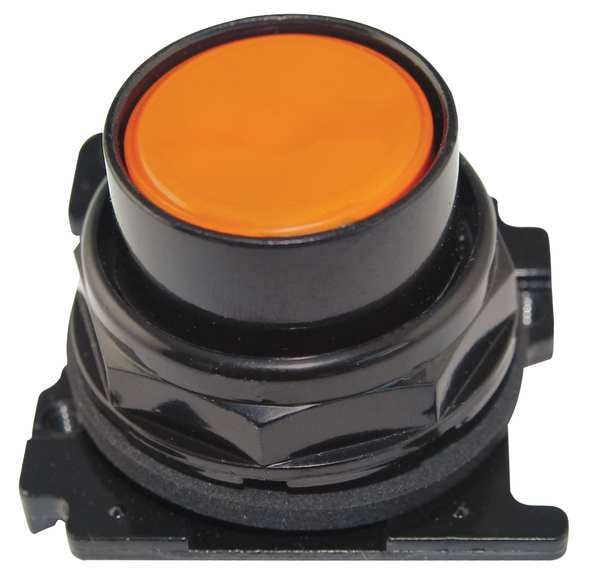 Non-Illum Push Button Operator, Orange