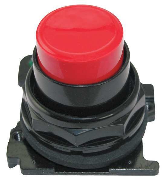 Non-Illum Push Button Operator, 30mm, Red