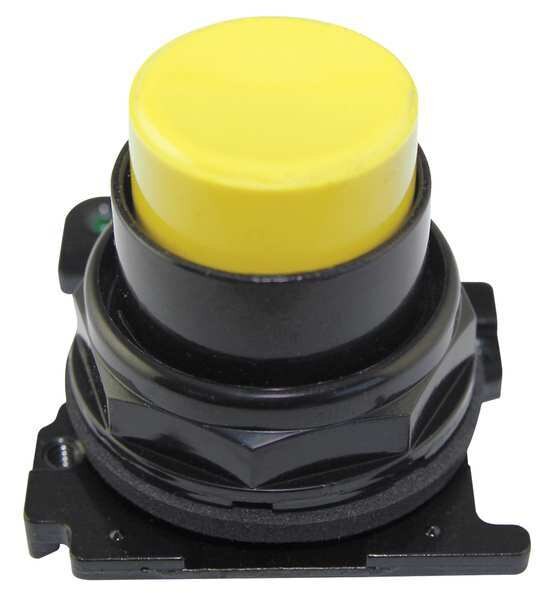 Non-Illum Push Button Operator, Yellow