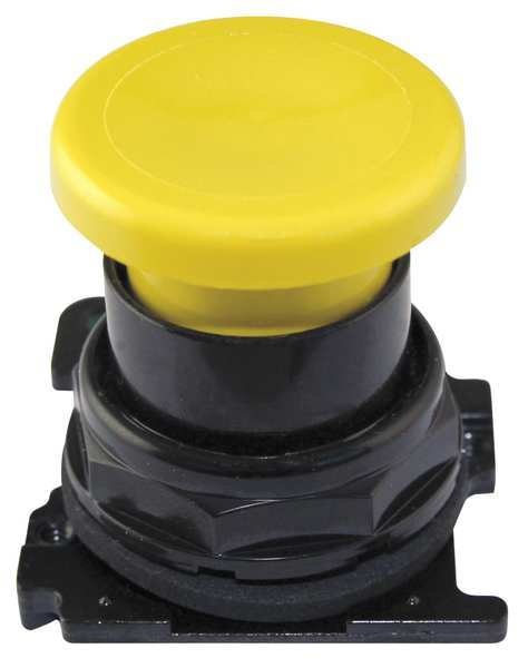Mushroom Head, 30mm, Yellow