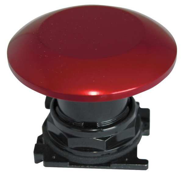 Mushroom Head, 30mm, Red, Metal