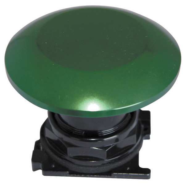 Mushroom Head, 30mm, Green, Metal