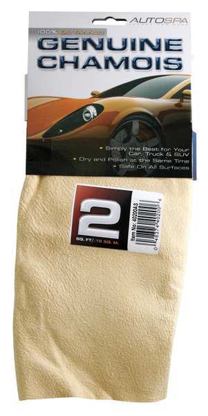 Sheepskin Full Skin Chamois, Beige 2 Sq. Ft.