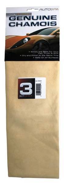 Sheepskin Full Skin Chamois, 3 Sq. Ft, Beige