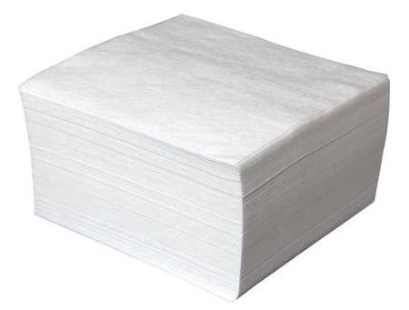Dry Wipe, White, Pack, Polyester, Rayon Blend, Contamination Control, Spill Pick-Up, 1 PK