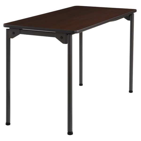 Rectangle Maxx LegroomÃ¢âÂ¢ Wood Folding Table, Walnut - 24