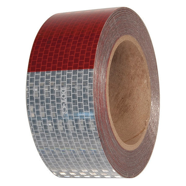 Conspicuity Tape, Red/White, 2