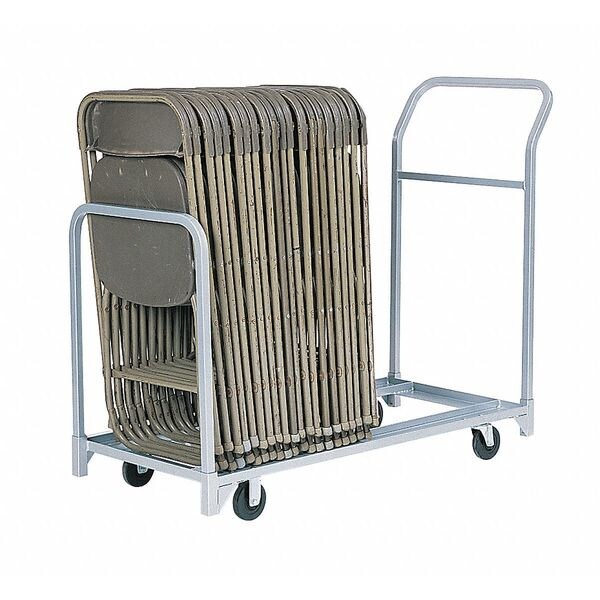 Folding/Stacked Chair Cart, 50-3/4