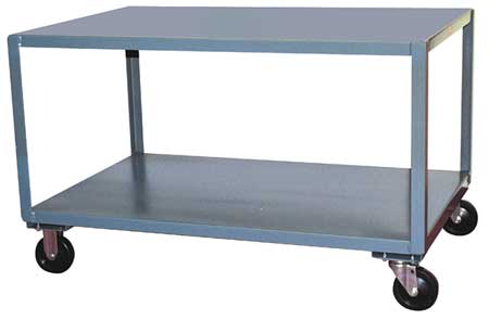 Mobile Table, 2400 lb., 49 in. L, 25 in. W