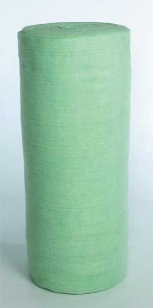 Sorbents, 64 gal. Universal Absorbed, Green, Polypropylene, 2 PK