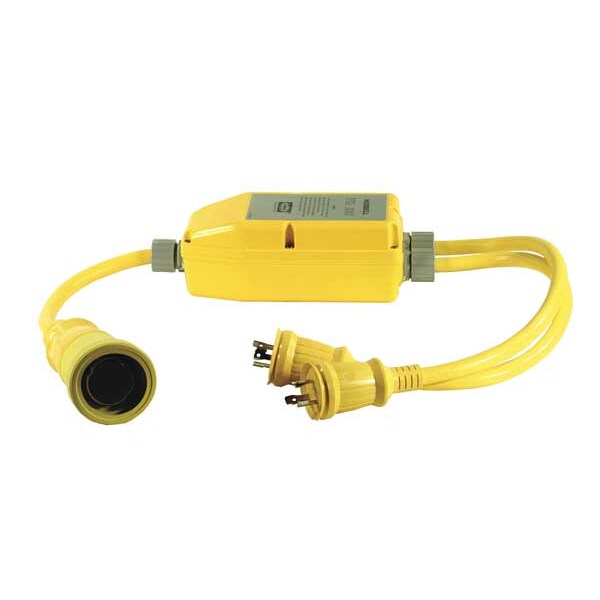 Y Adapte, Marine, 50A, 125/250V