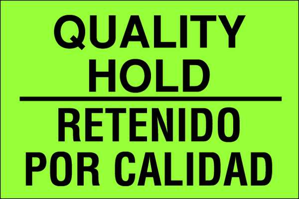 Shipping Labels, Black/Green, PK50