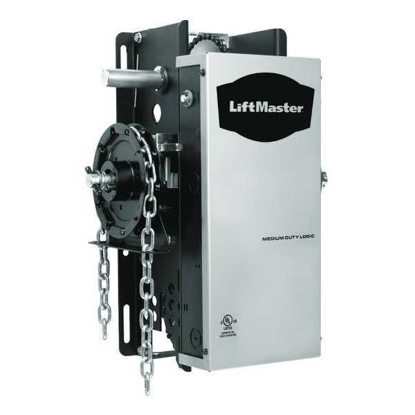 Commcl Door Opener, Hoist/Left, Max H 14Ft