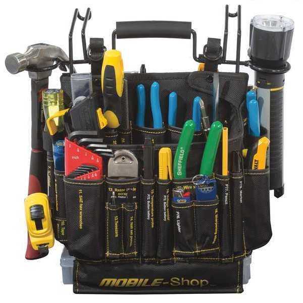 Complete Tool Bag with Empty Parts Box