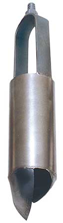 Auger, Sand, Dia 1 3/4 In, 5/8 In Thread