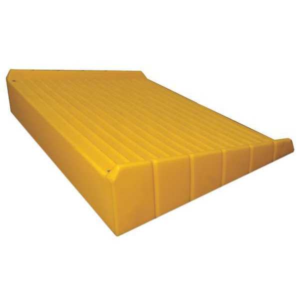 Spill Pallet Ramp, Yellow, 600 lb.