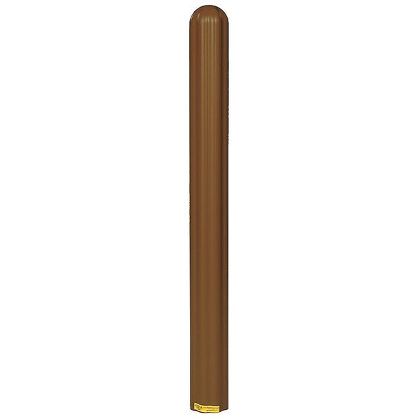 Post Sleeve, 4 In Dia., 56 In H, Brown