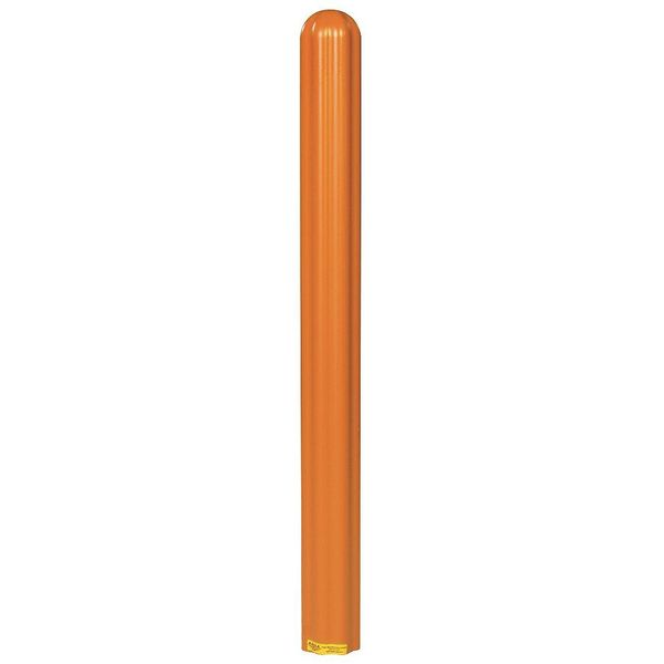 Post Sleeve, 8 In Dia., 57 In H, Orange