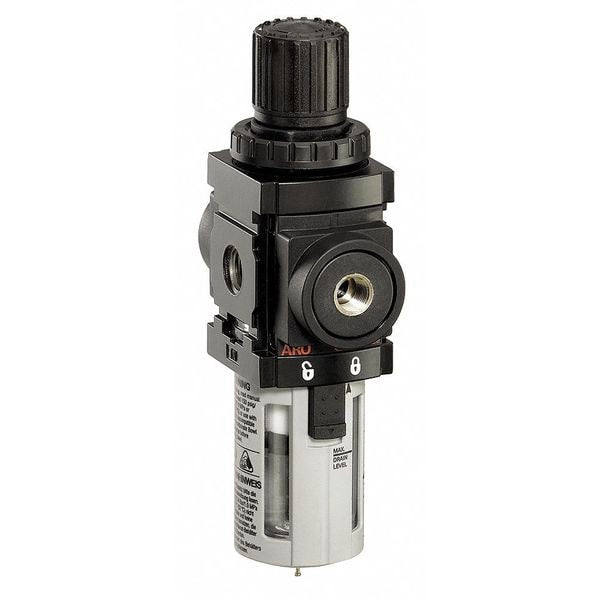 Filter/Regulator, 9.96 In. H, 3.15 In. W