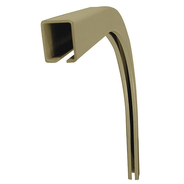 Vertical Curve, Top, Radius 2Ft, 90Deg