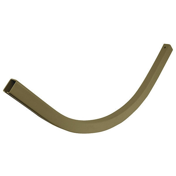 Vertical Curve, Bottom, Radius 2Ft, 90Deg