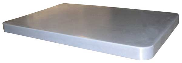 Cube Truck Lid, Gray, Fits 7-1/2 cu. ft.