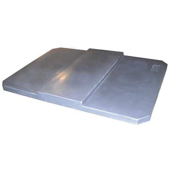 Cube Truck Lid, Gray, Fits 15 cu. ft.