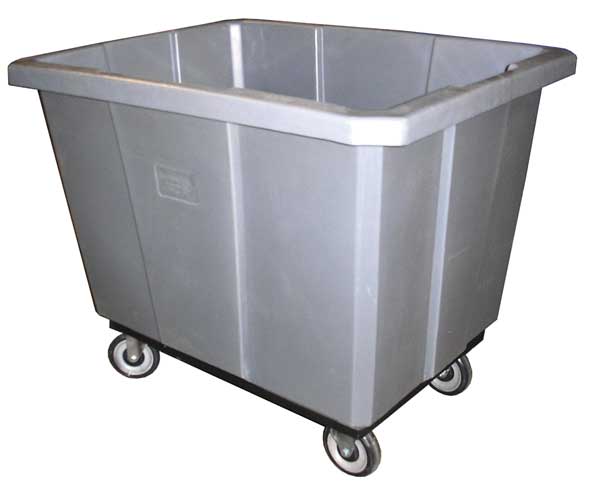Cube Truck, 1/2 cu. yd., 600 lb. Cap, Gray