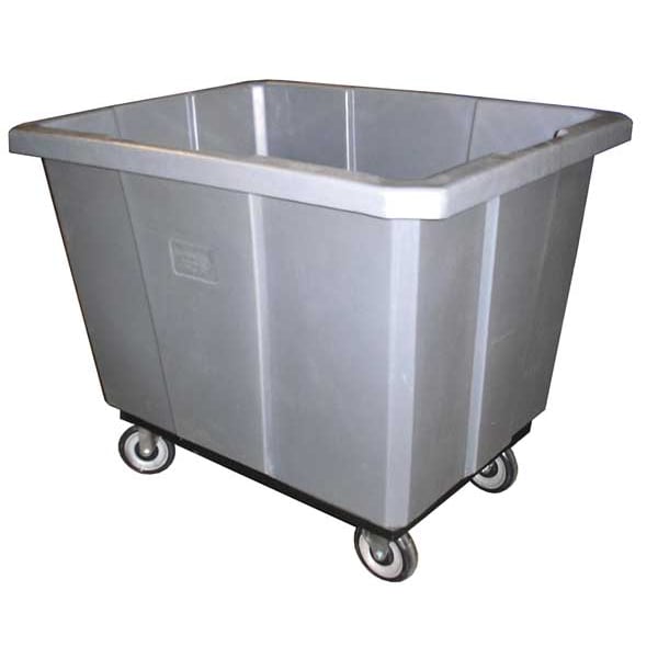 Cube Truck, MDPE, Gray, 22.4 cu. ft.