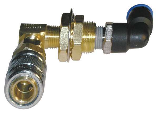 Air Quick Disconnect, 1x2-1/2x1, Natural