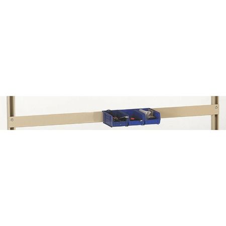 Bin Rail, 60 W x 1/1/2002 D x 4 H, Beige