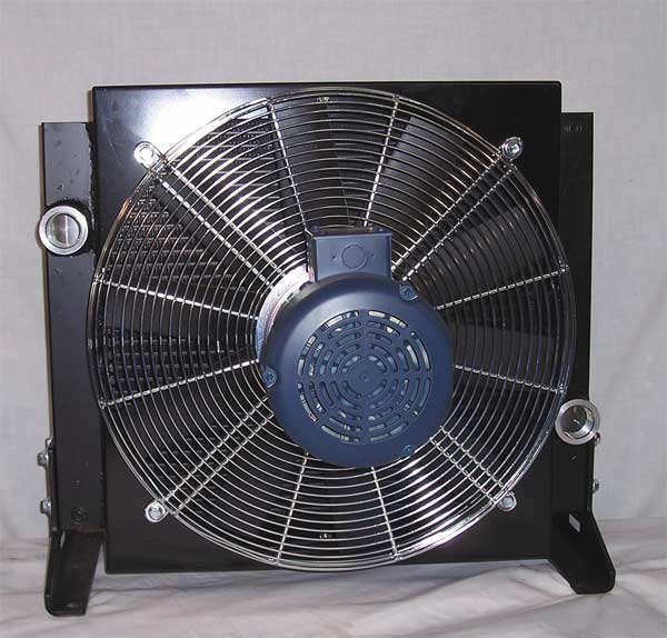 Oil Cooler, AC, 8-80 GPM, 230/460 V, 2 HP