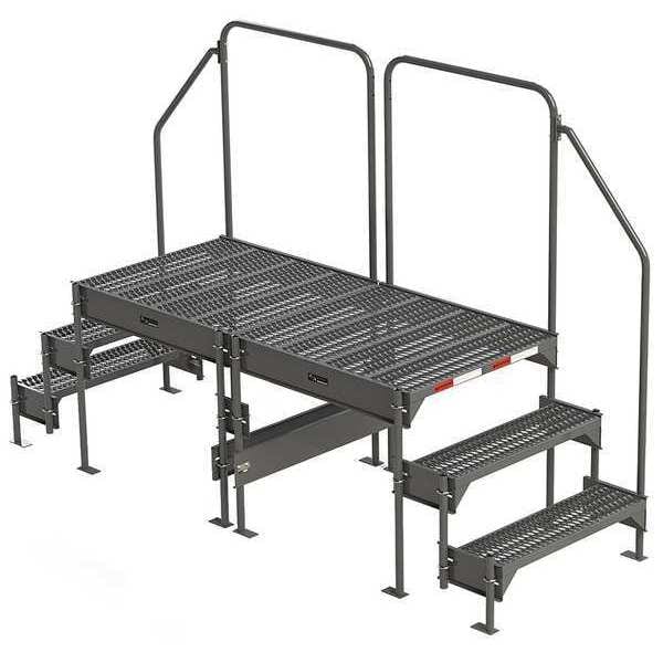 Custom Work Platform, 3 Steps, Modular, 35