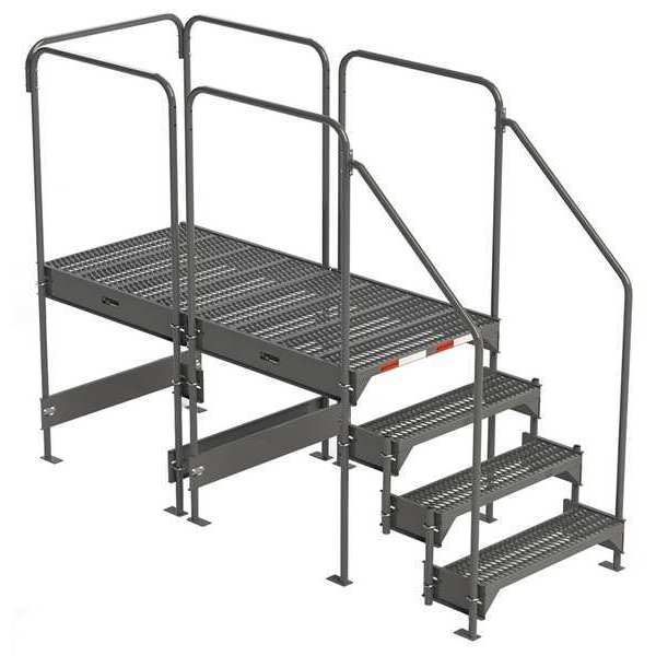 Custom Work Platform, 4 Steps, Modular, 35