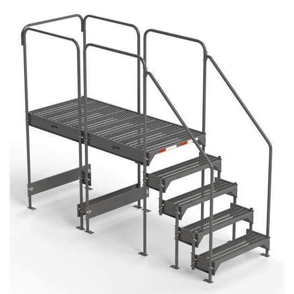 Custom Work Platform, 5 Steps, Modular, 35