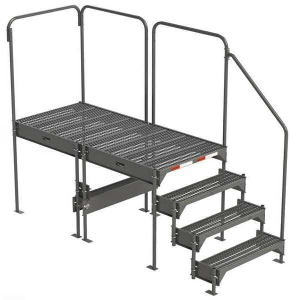 Custom Work Platform, 4 Steps, Modular, 35