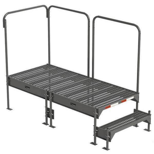 Custom Work Platform, 2 Steps, Modular, 35