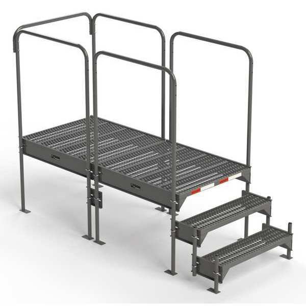 Custom Work Platform, 3 Steps, Modular, 35