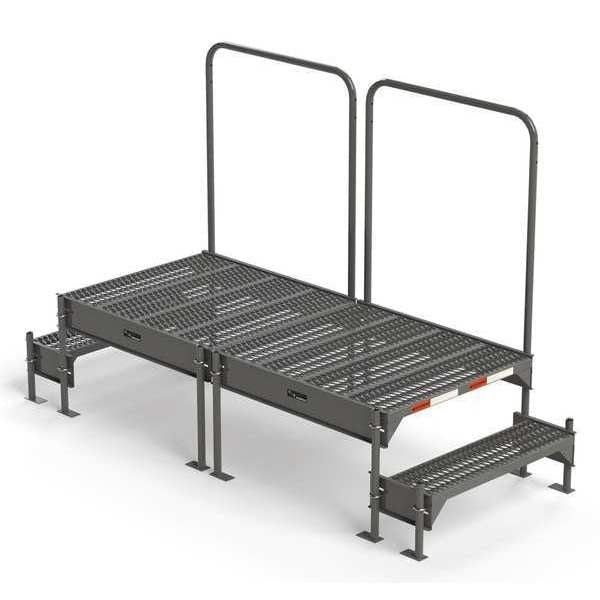 Custom Work Platform, 2 Steps, Modular, 35