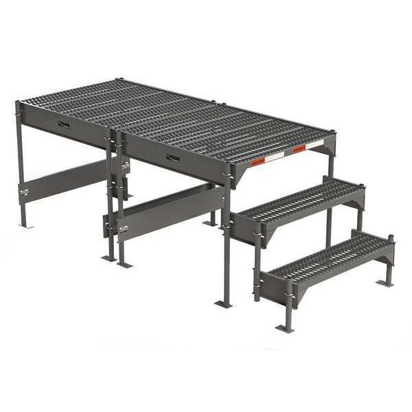 Custom Work Platform, 3 Steps, Modular, 35