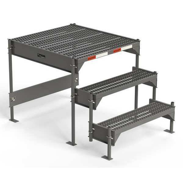 Custom Work Platform, 3 Steps, Modular, 35